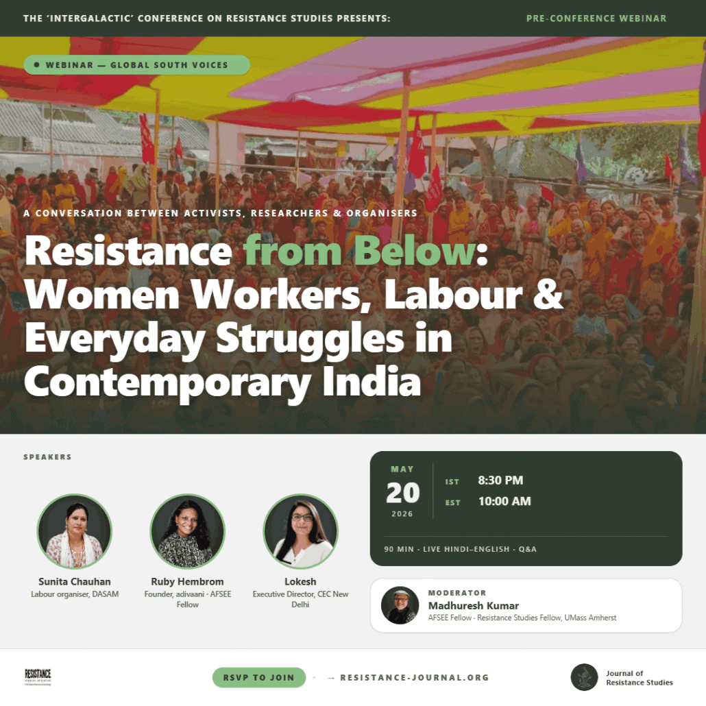 Resistance from Below Webinar
